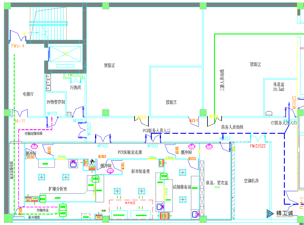 核酸检测PCR实验室的建设规范及要点说明